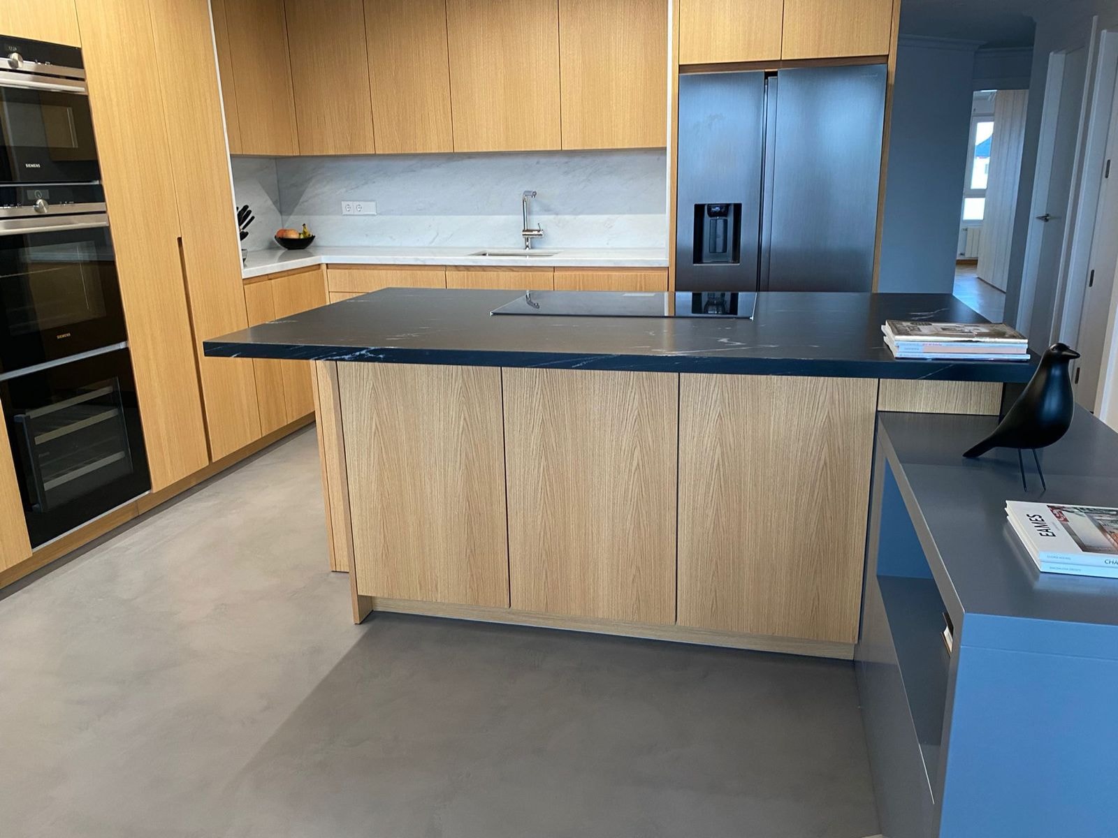 Cocina abierta contemporánea